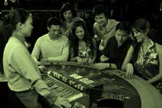 Mini baccarat tournaments